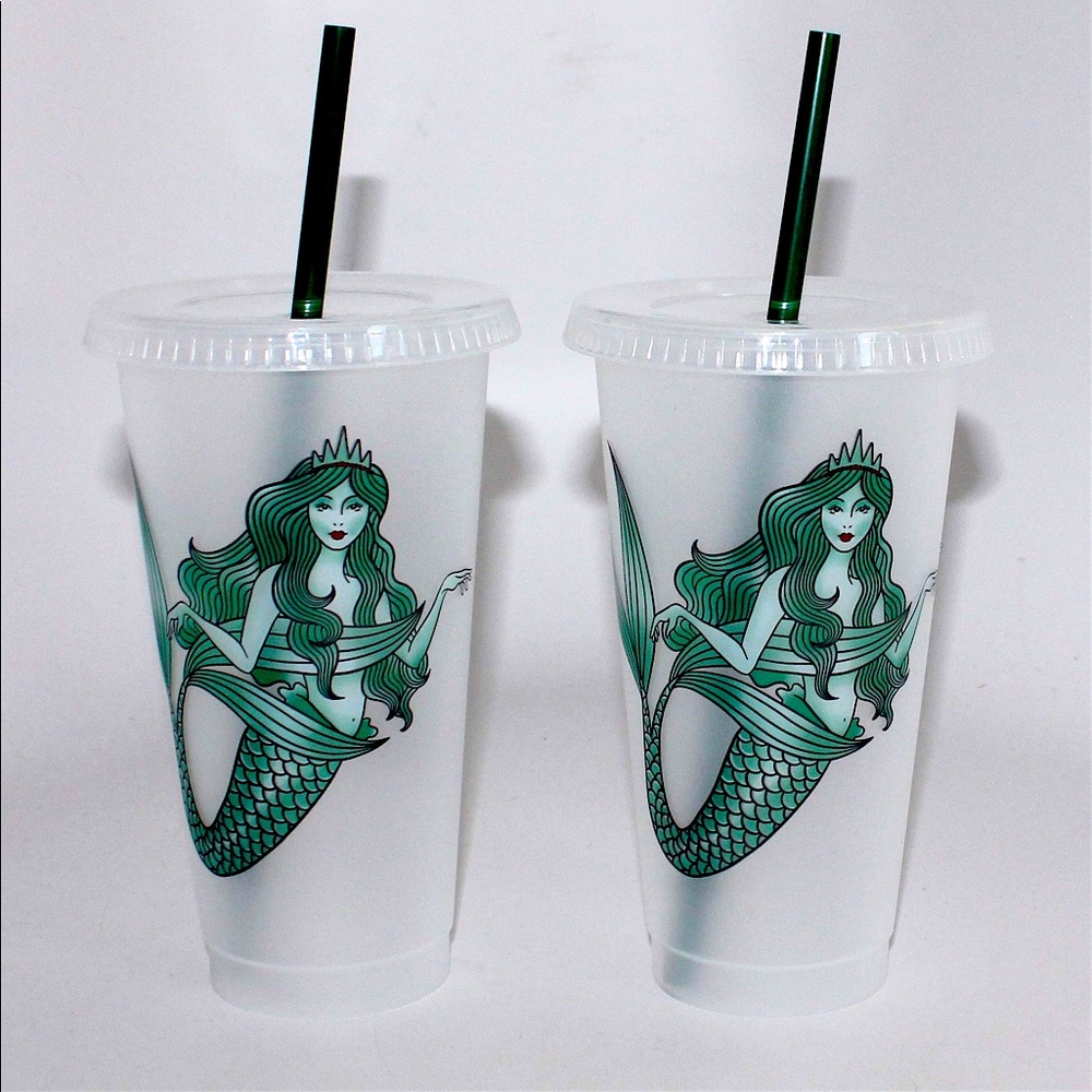 ONE Rare Starbucks Mermaid Venti Reusable Cup
